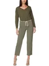 Nydj Frayed Hem Relaxed Pants In Pink