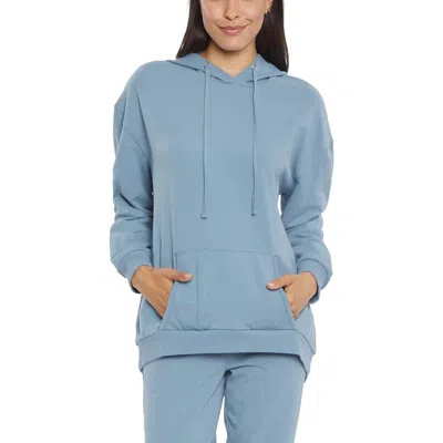 Nydj Womens Ribbed Cotton Hoodie In Multi