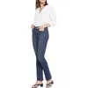 Nydj Womens Seamless Denim Bootcut Jeans In Multi