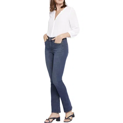 Nydj Womens Seamless Denim Bootcut Jeans In Multi