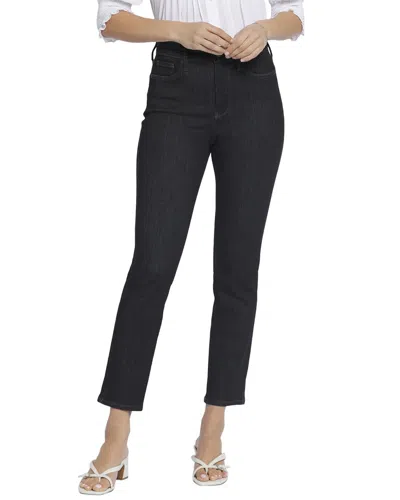 Nydj Womens Sheri Garden Ranch Ankle Crop Jean, 6 In Black