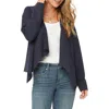 Nydj Womens Solid Cotton Sweatshirt In Multi