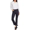 Nydj Womens Solid Denim Ankle Jeans In Multi