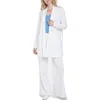Nydj Womens Solid Polyester Cardigan Sweater In White
