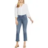 Nydj Womens Stretch Denim Bootcut Jeans In Multi