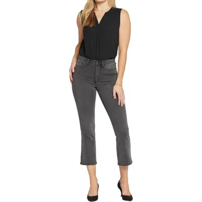 Nydj Womens Stretch Denim Bootcut Jeans In Black