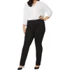 Nydj Womens Zipper Manmade Trouser Pants In Multi