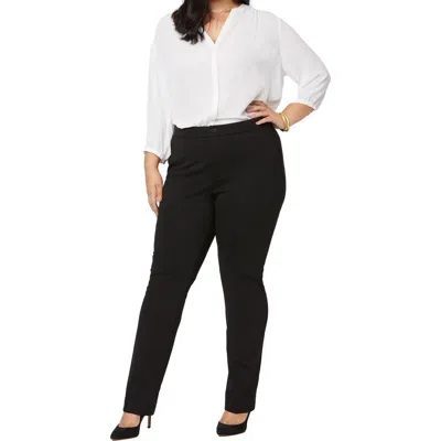 Nydj Womens Zipper Manmade Trouser Pants In Multi