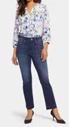 Nydj Marilyn Release Hem High Waist Ankle Straight Leg Jeans