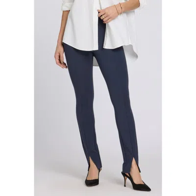 Nydj Zelda Sculpt-her™ Slit Hem Pants In Blue