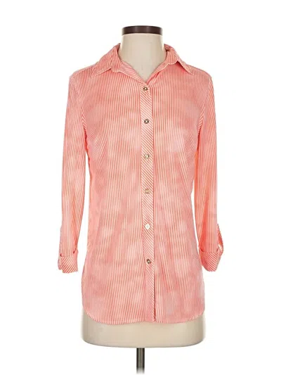 Pre-owned Nygard 3/4 Sleeve Blouse In Pink