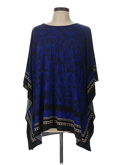 Pre-owned Nygard 3/4 Sleeve T-shirt In Blue