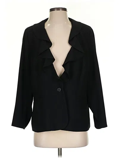 Pre-owned Nygard Blazer Jacket In Black