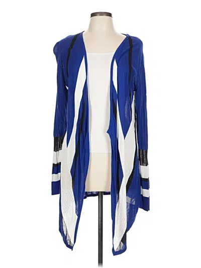 Pre-owned Nygard Cardigan Sweater In Blue