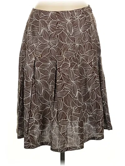 Pre-owned Nygard Casual Skirt In Brown