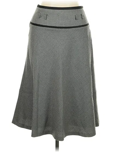Pre-owned Nygard Casual Skirt In Gray