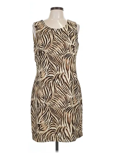 Pre-owned Nygard Cocktail Dress In Brown