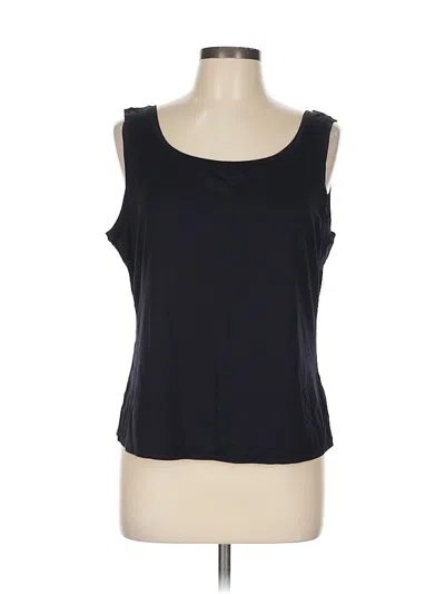 Pre-owned Nygard Collection Sleeveless T-shirt In Black