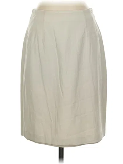 Pre-owned Nygard Formal Skirt In Ivory