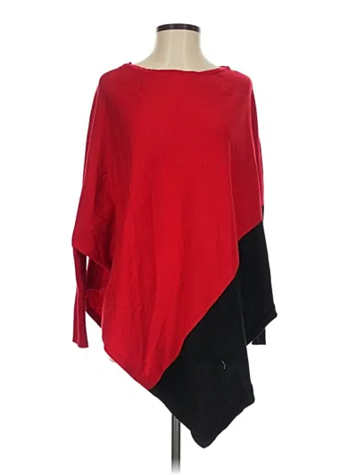 Pre-owned Nygard Poncho In Red