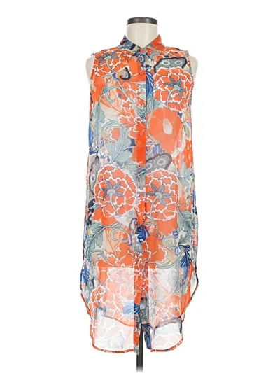 Pre-owned Nygard Sleeveless Blouse In Orange