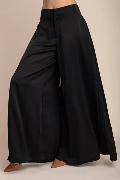 Nyland Claudia A-line Palazzo Pants In Black