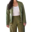 Nyland Delia One Button Jacket In Olive In Green