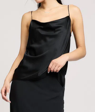 Nyland Franny Thin Spaghetti Strap Cami In Black