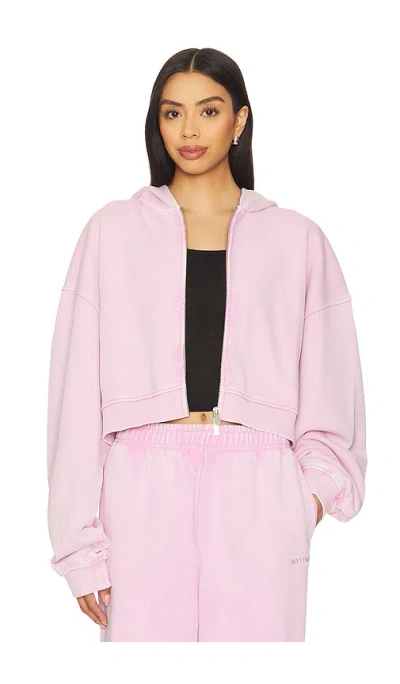 Nylora Brooks Hoodie In Washed Pink