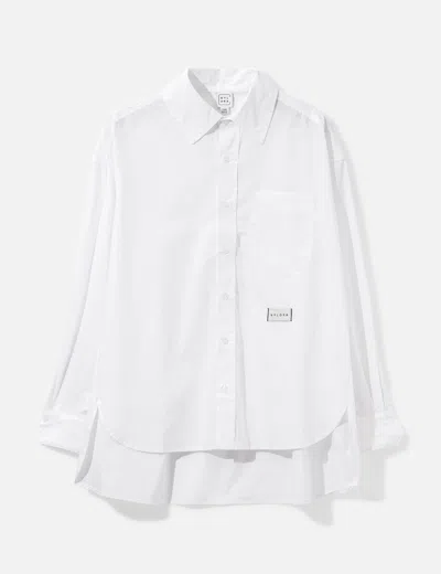 Nylora Haven Shirt In White/白色/화이트/ホワイト