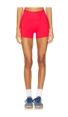 Nylora Kali Biker Shorts In Red