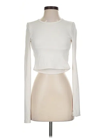 Pre-owned Nylora Long Sleeve T-shirt In Ivory
