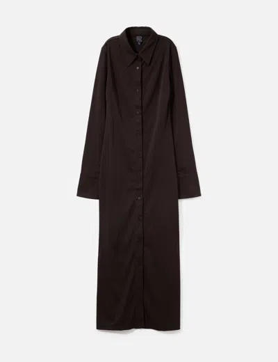 Nylora Owen Dress In Brown/褐色/브라운/ブラウン