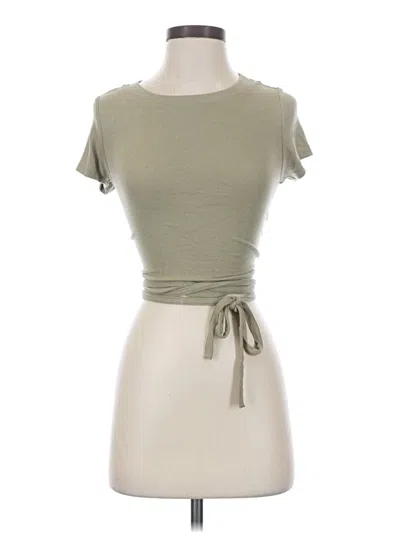 Pre-owned Nylora Short Sleeve T-shirt In Tan