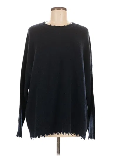 Pre-owned Nylora Wool Pullover Sweater In Black