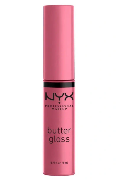 Nyx Butter Gloss Nonsticky Lip Gloss In White