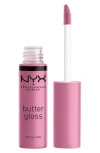 Nyx Butter Gloss Nonsticky Lip Gloss In Clair