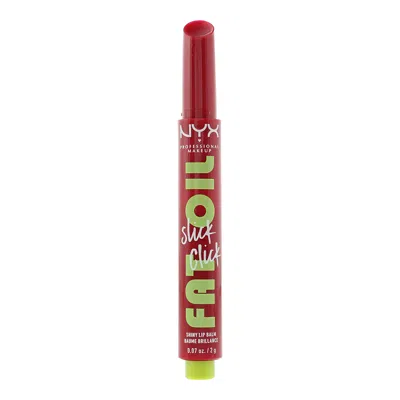 Nyx Ladies Fat Oil Slick Click Lip Balm 0.07 oz 10 Double Tap Skin Care 800897250065