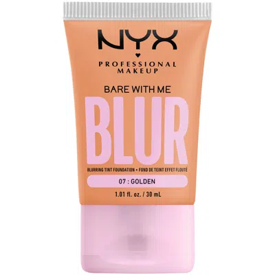 Nyx Professional Makeup Bare With Me Blur Tint Foundation 30ml (varios Shades) - Golden