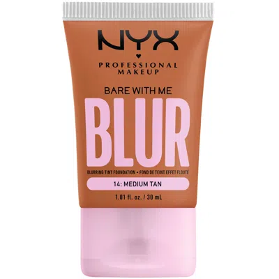 Nyx Professional Makeup Bare With Me Blur Tint Foundation 30ml (varios Shades) - Medium Tan
