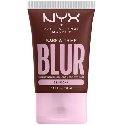 Nyx Professional Makeup Bare With Me Blur Tint Foundation 30ml (varios Shades) - Mocha