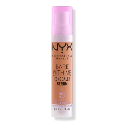 Nyx Professional Makeup Bare With Me Hydrating Face & Body Concealer Serum - Caramel In Brown