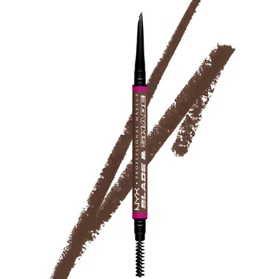 Nyx Professional Makeup Blade & Shade, Nano Brow Mechanical Pencil (various Shades) - Brunette