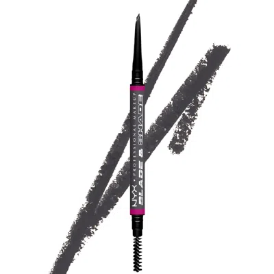 Nyx Professional Makeup Blade & Shade, Nano Brow Mechanical Pencil (various Shades) - Grey