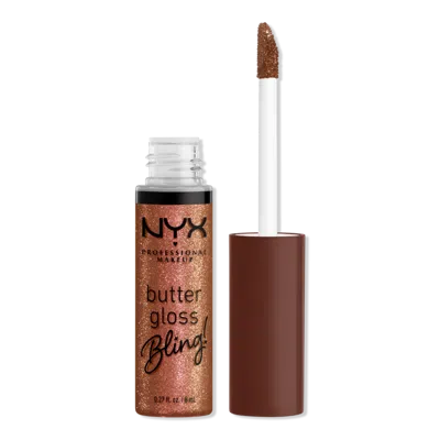 Nyx Professional Makeup Butter Gloss Bling Non-sticky Lip Gloss - Hustla
