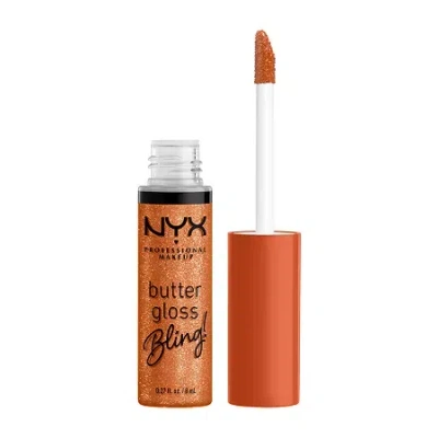 Nyx Professional Makeup Butter Gloss Bling In Orange