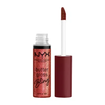 Nyx Professional Makeup Butter Gloss Bling In Burgundy