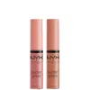 Nyx Professional Makeup Butter Gloss Lip Gloss Duo - Madeleine And Tiramisu
