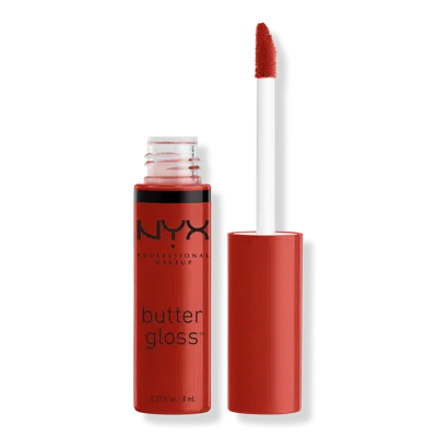 Nyx Professional Makeup Butter Gloss Non-sticky Lip Gloss - Apple Crisp