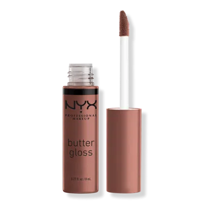 Nyx Professional Makeup Butter Gloss Non-sticky Lip Gloss - Butterscotch In Orange